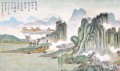 paisaje cortesía de Zhang Cuiying chino tradicional